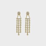 The Diamond Coin Chandelier Earrings