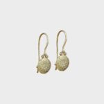The Golden Coin Diamond Earrings
