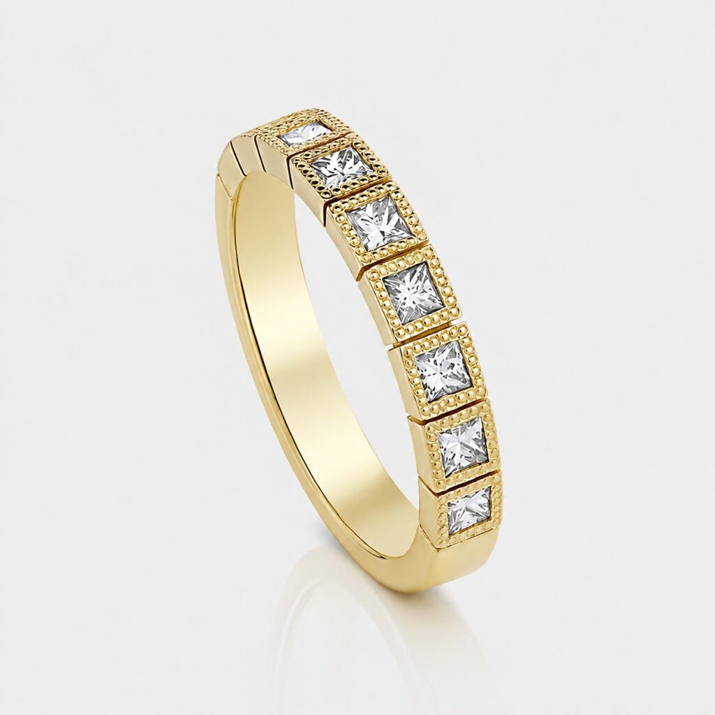 The Princess Cut Diamond Ring
