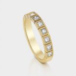 The Princess Cut Diamond Ring