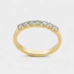 The Lumina Row Diamond Ring