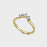 The Diamond Crown V-Ring