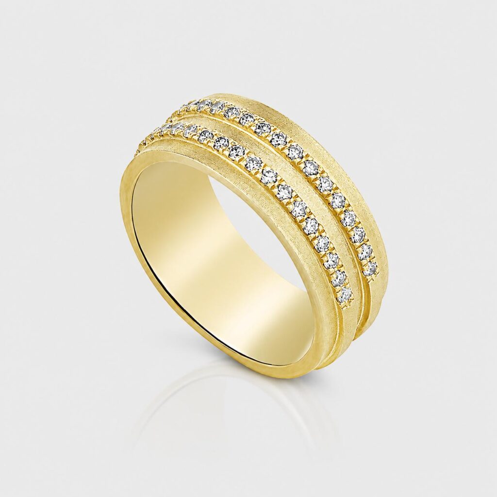 The Dual Horizon Diamond Ring
