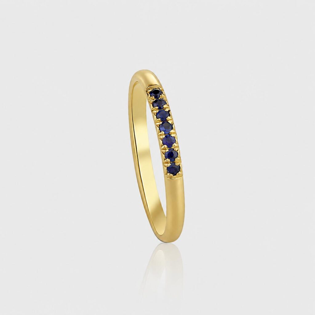 The Deep Ocean Sapphire Ring