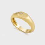The Petite Oval Signet Ring