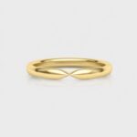 The Radiant Flow Band 14K Gold