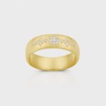 The Radiant Star-Compass Band 18K Gold