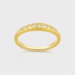 The Arc Diamond Band 18K Gold