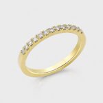 The Diamond Row Ring 14K Gold