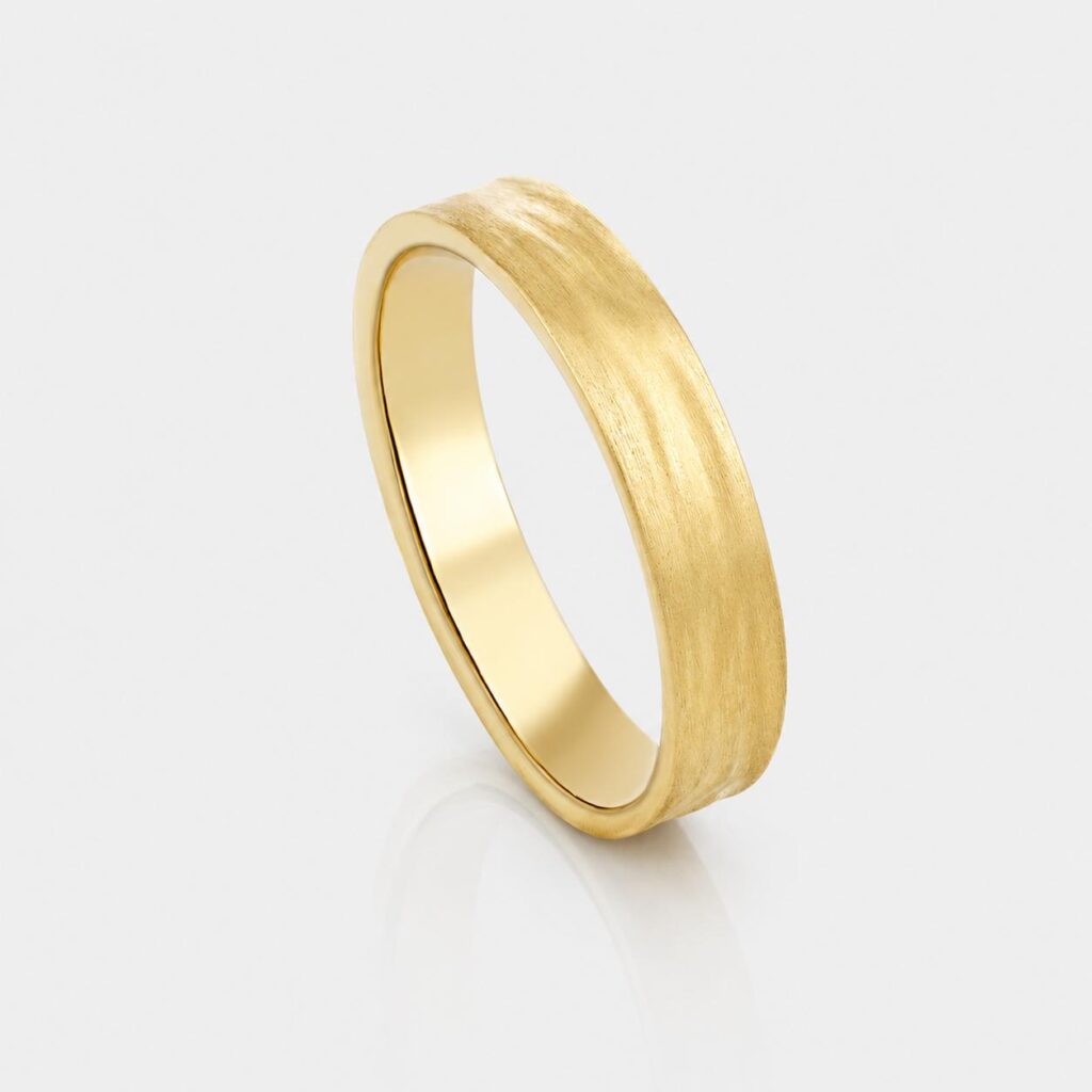The Ocean Wedding Ring14K Gold