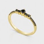 The Midnight Chic Black Diamond Ring