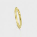 The Pyramid Wedding Band 14K Gold