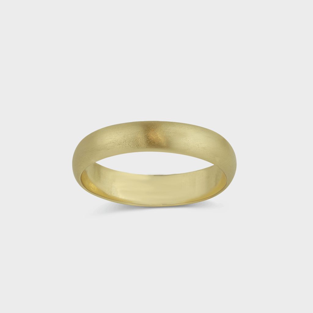 Classic Half-Round Wedding Band