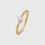 The Effortless Elegance Solitaire Diamond Ring