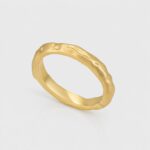 18K Gold Handcrafted Wedding Band