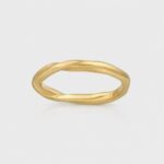 Twisted Gold Wedding Band