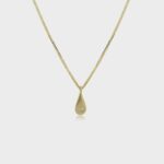 Elegant Long Teardrop Pendant