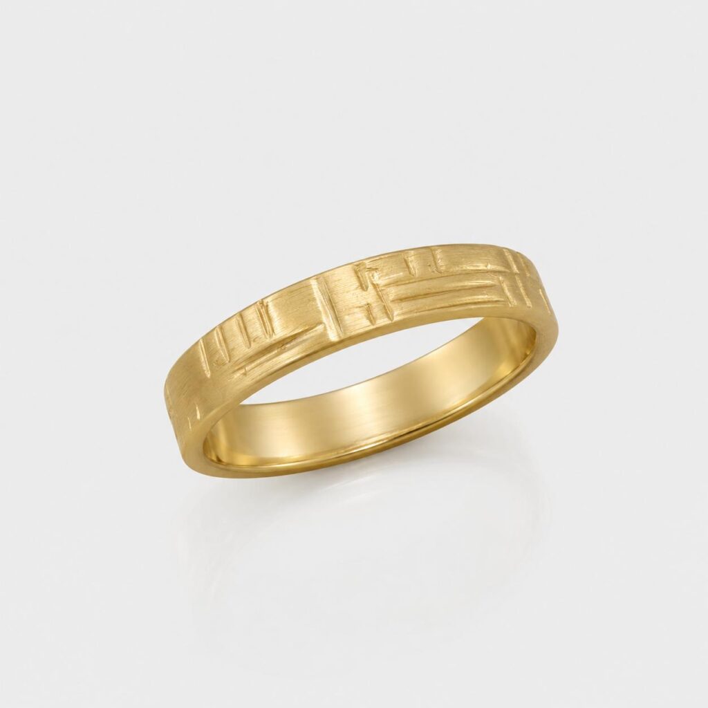 Designed Wedding Ring for Men