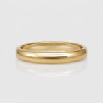 Wide Gold Wedding Band