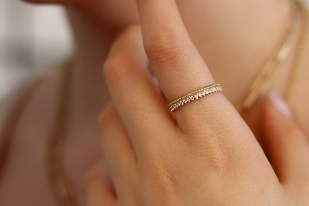 טבעת יהלומים ייחודית ויפיפייה