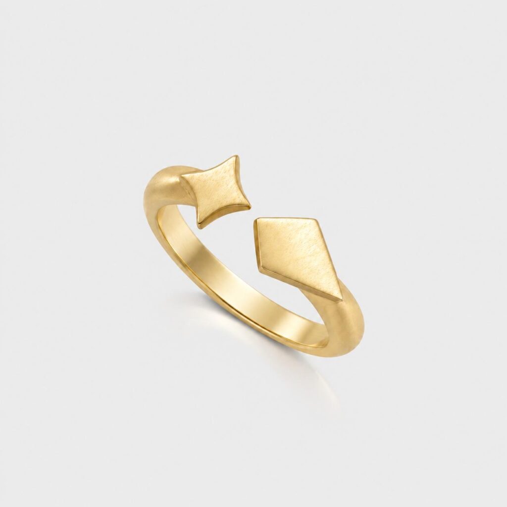 טבעת פתוחה צורות